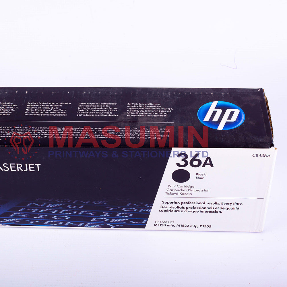 Toner - HP - 36A - Black - CB-436A