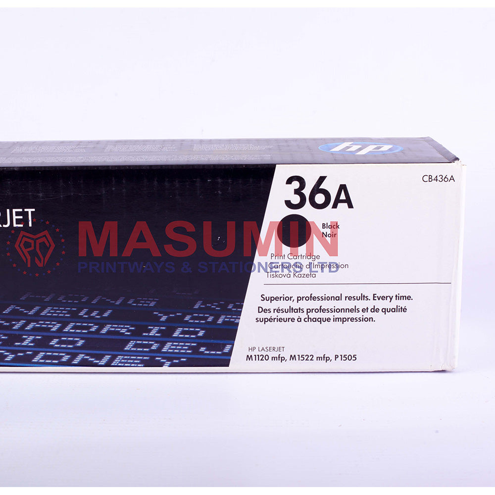 Toner - HP - 36A - Black - CB-436A