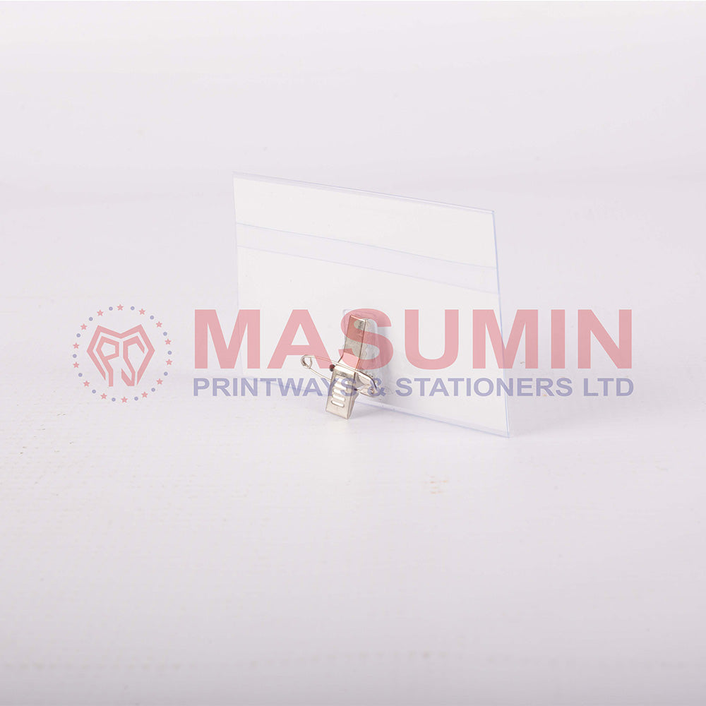 ID Card  Holder - Sakura - PVC - with Clip