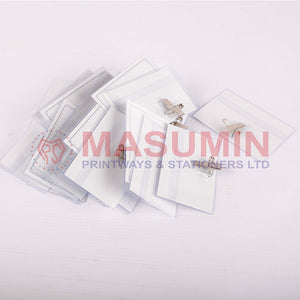 ID Card  Holder - Sakura - PVC - with Clip