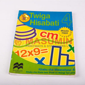 Twiga hisabati 4 - Masuminprintways