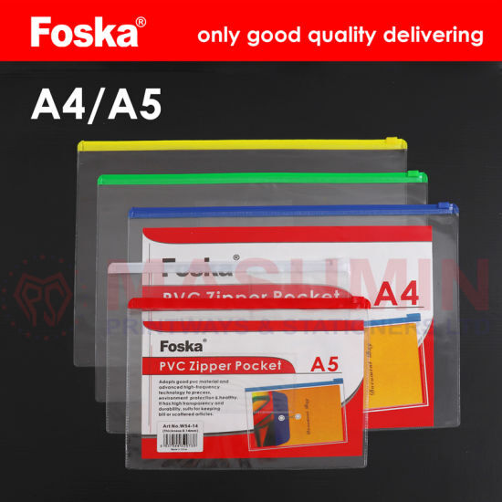 Zip Lock Bag - A4 -  Foska - W56-14