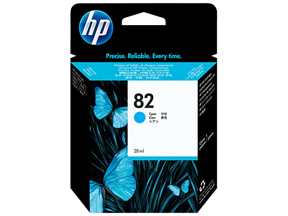 Cartridge - HP - 82 - Cyan - C-9411A