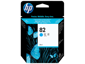 Cartridge - HP - 82 - Cyan - C-9411A