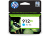 Cartridge - HP - 912XL - Cyan - 3YL81AE BGX