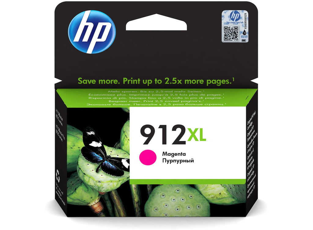 Cartridge - HP - 912XL - Magenta - 3YL82AE BGX