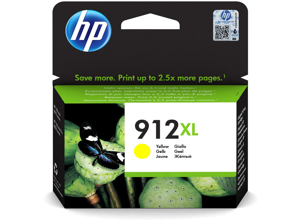 Cartridge - HP - 912XL - Yellow - 3YL83EA BGX