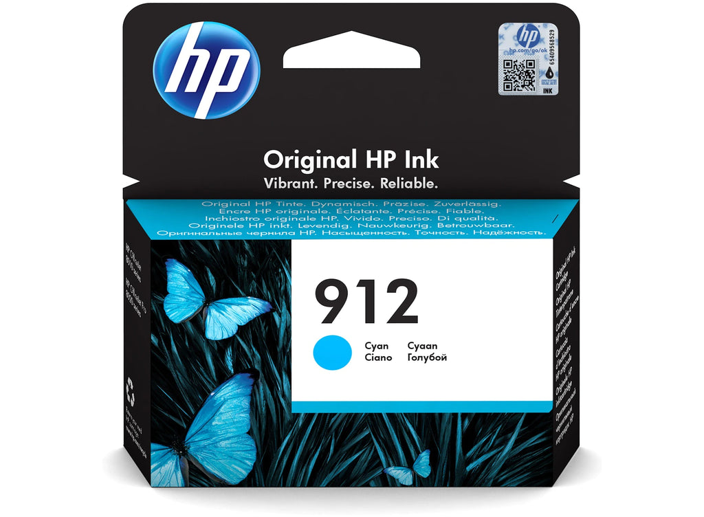 Cartridge - HP - 912 - Cyan - MYL77AE BGX