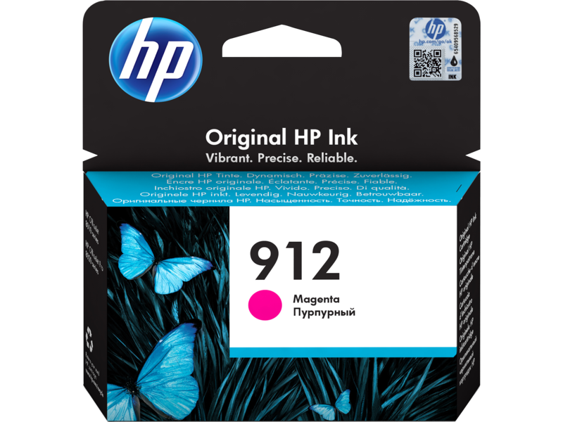 Cartridge - HP - 912 - Magenta - 3YL78AE BGX