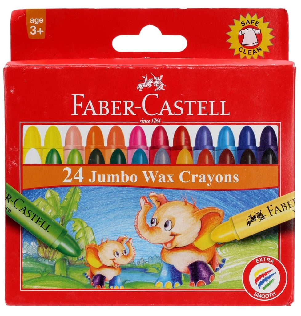 Crayon - 24 color - Jumbo - Faber-Castell - 120039