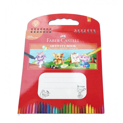 Faber-Castell Jumbo Twist Colouring Crayons - Assorted Colours (Pack of 24), 120004