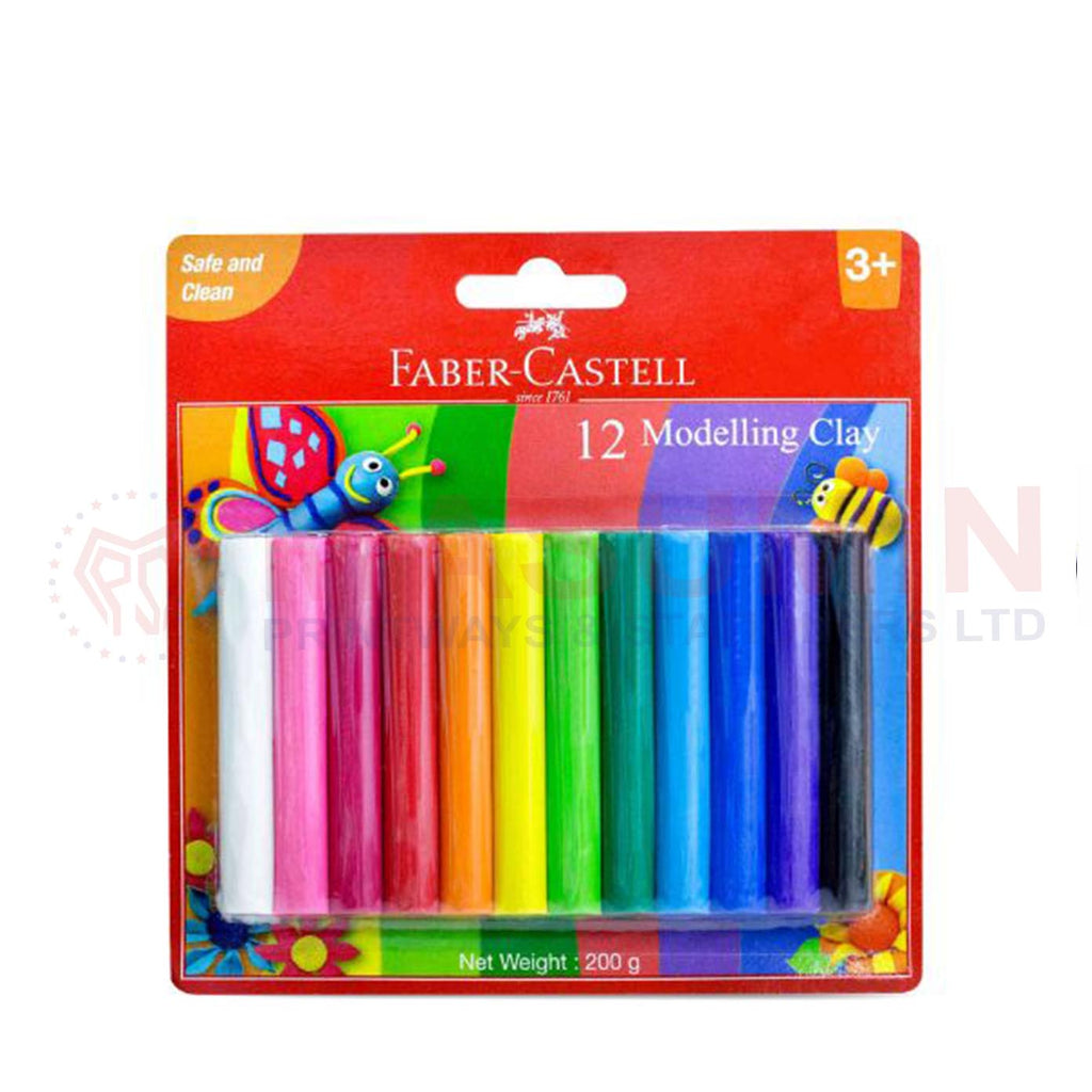 Clay - Moulding - 12 Color - Faber Castell -120892