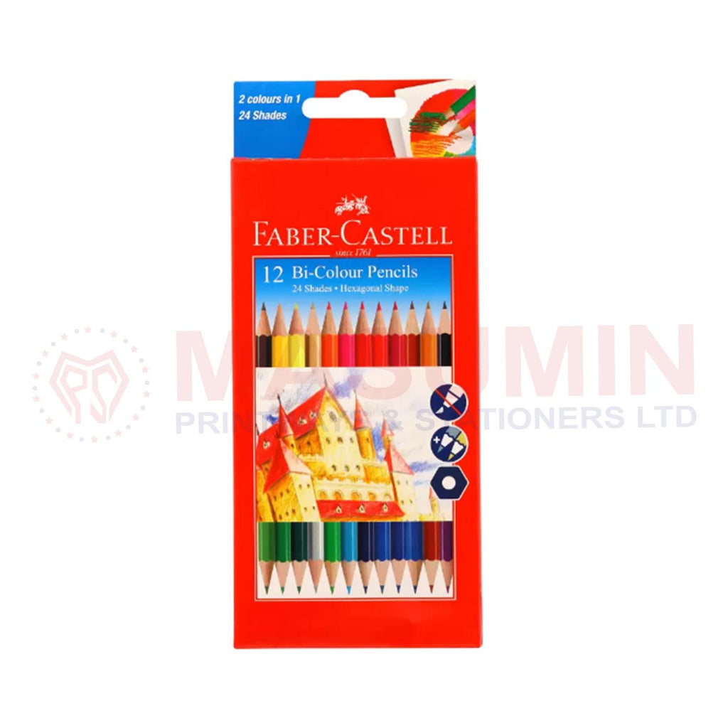 Pencil - Color - 12x2-Long - Faber Castell -118112