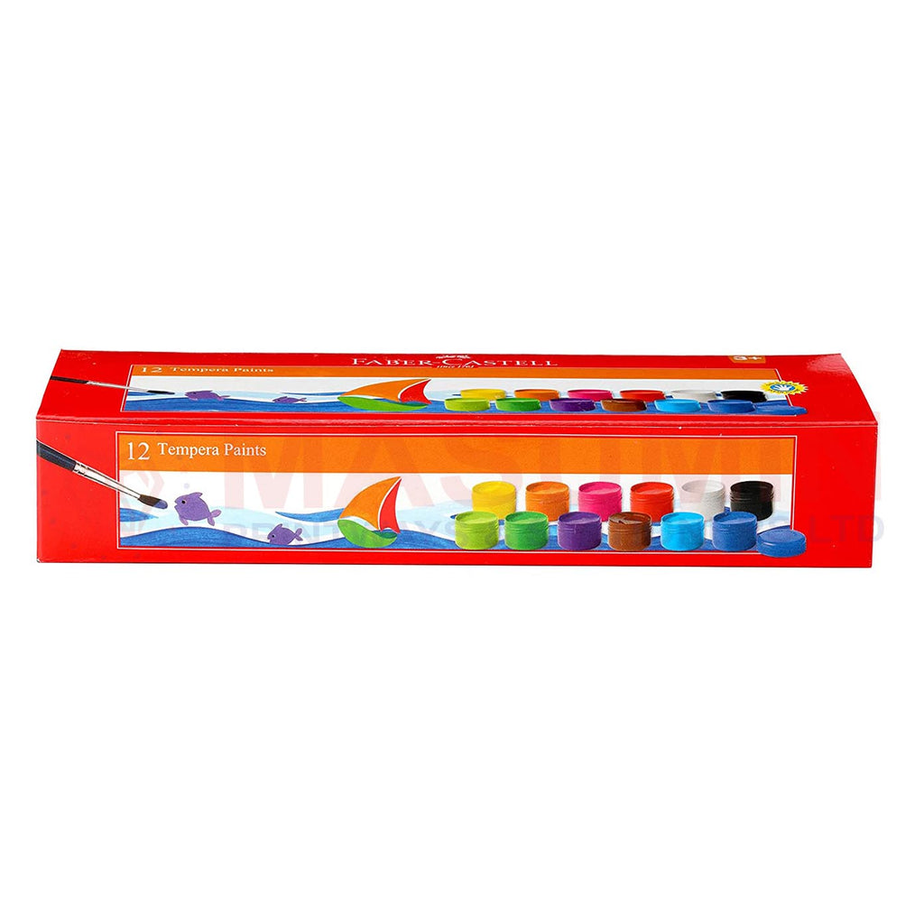 Poster Colour- Faber-Castell -Tempera 12pcs-144112