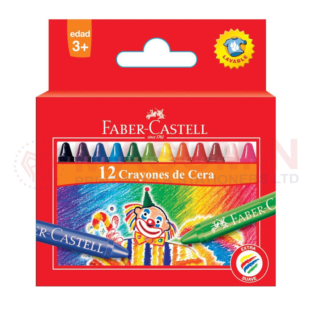 Crayon - 12 Color - Small - Faber-Castell - 120043