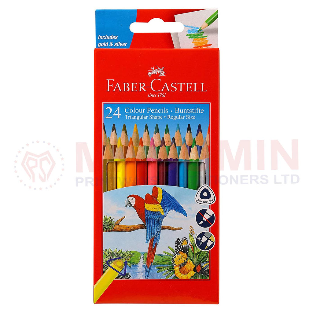 Faber castell color pencil big 12pcs