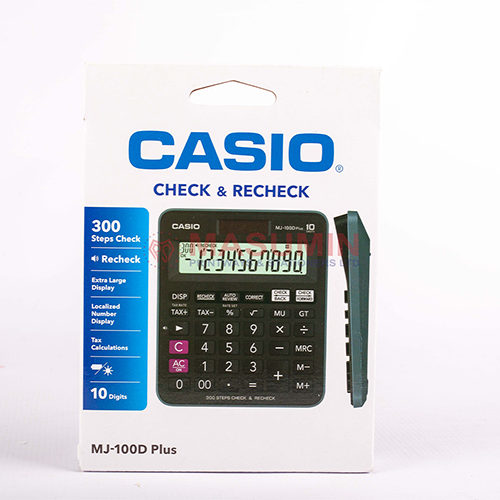 Calculator - Casio - MJ-100D - Plus - 10 Digit - Masuminprintways