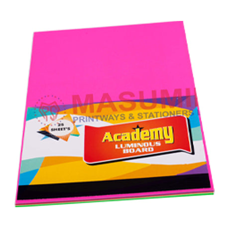 Manila - A4 - 120gsm - Neon Colour - 25 sheets