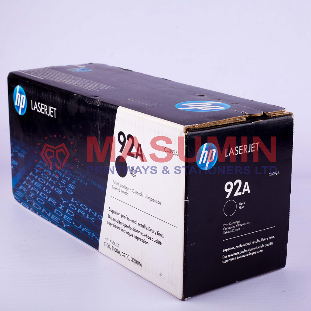 Toner HP 92A black - Masuminprintways