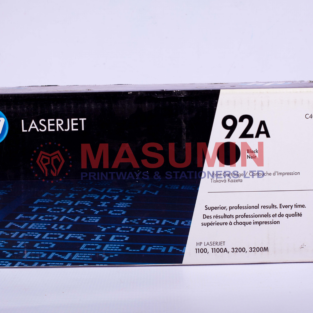 Toner HP 92A black - Masuminprintways