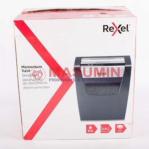 Shredder - Rexel - Momentum - X410 - Masuminprintways