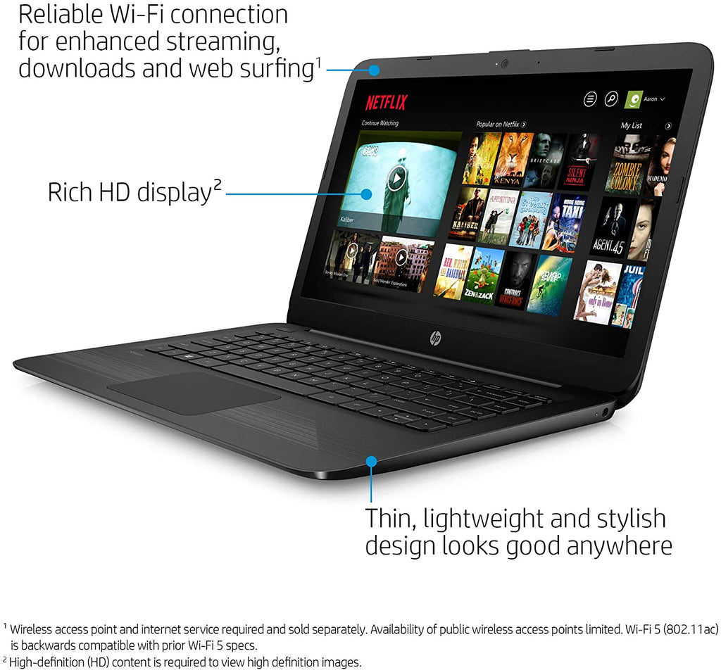 Laptop - HP - 14 - Celeron - 4GB - 1TB - Win-10